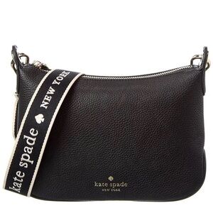 Kate Spade Black Pebbled Leather Crossbody Bag